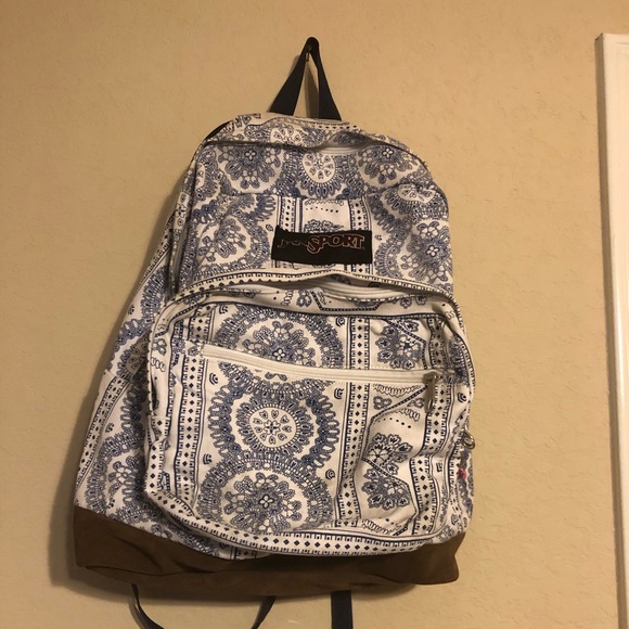 jansport white swedish lace